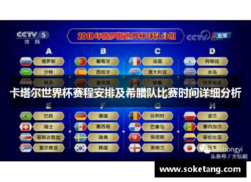 卡塔尔世界杯赛程安排及希腊队比赛时间详细分析